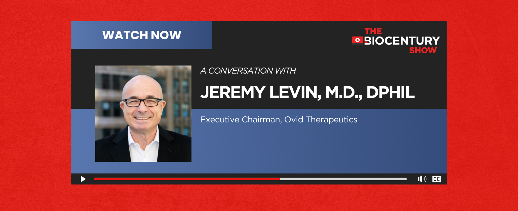 Biotech in the balance: A conversation with Jeremy Levin