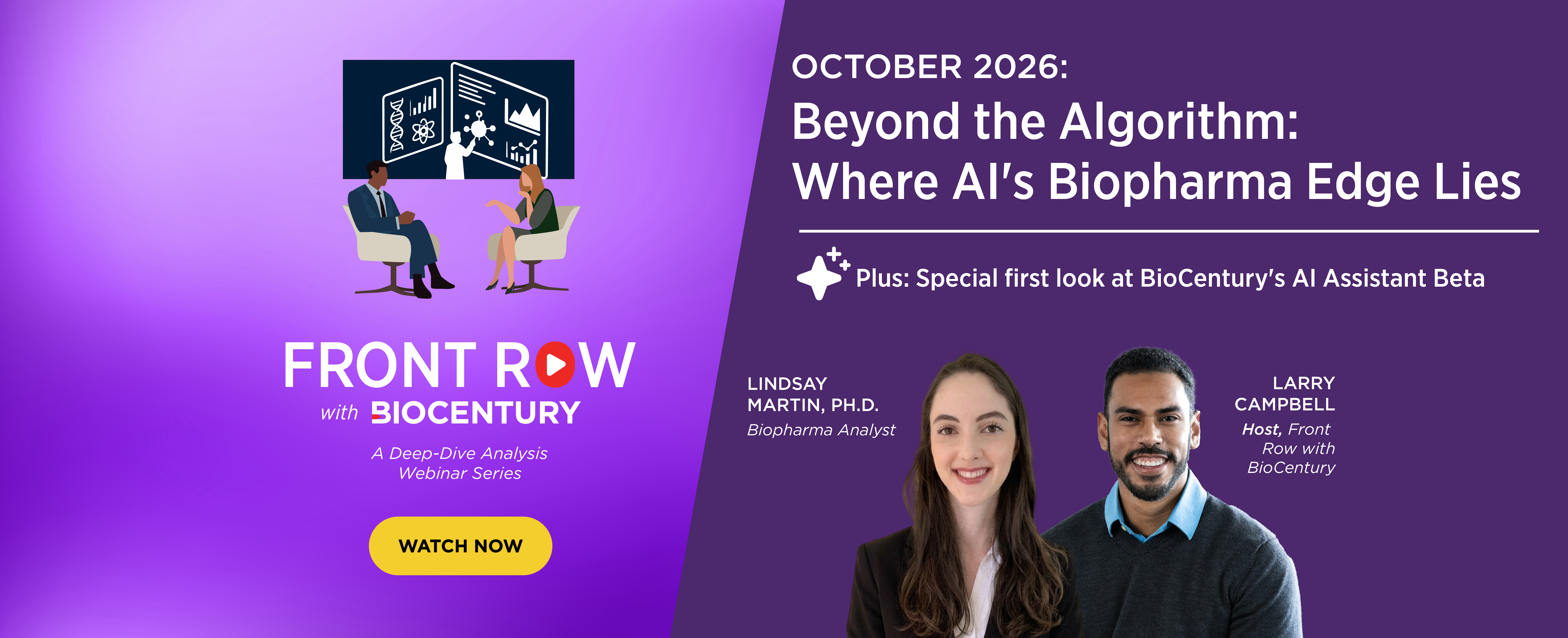 BioCentury - Front Row with BioCentury: Beyond the algorithm